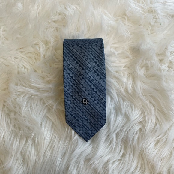 Blue Dior Tie - Picture 1 of 5